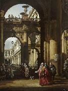 Bernardo Bellotto Self-portrait as Venetian ambassador. oil on canvas